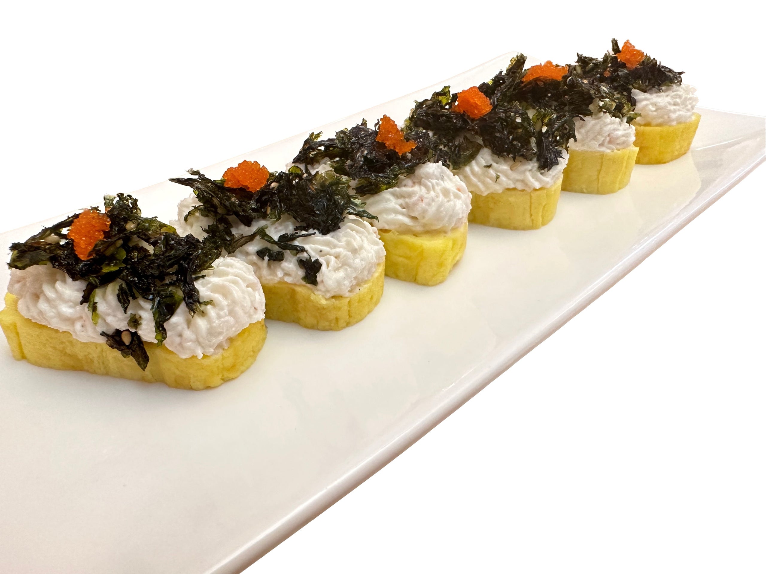 Crab Rangoon Stuffed Tamagoyaki Sun Prince Restaurant (Fredericton)